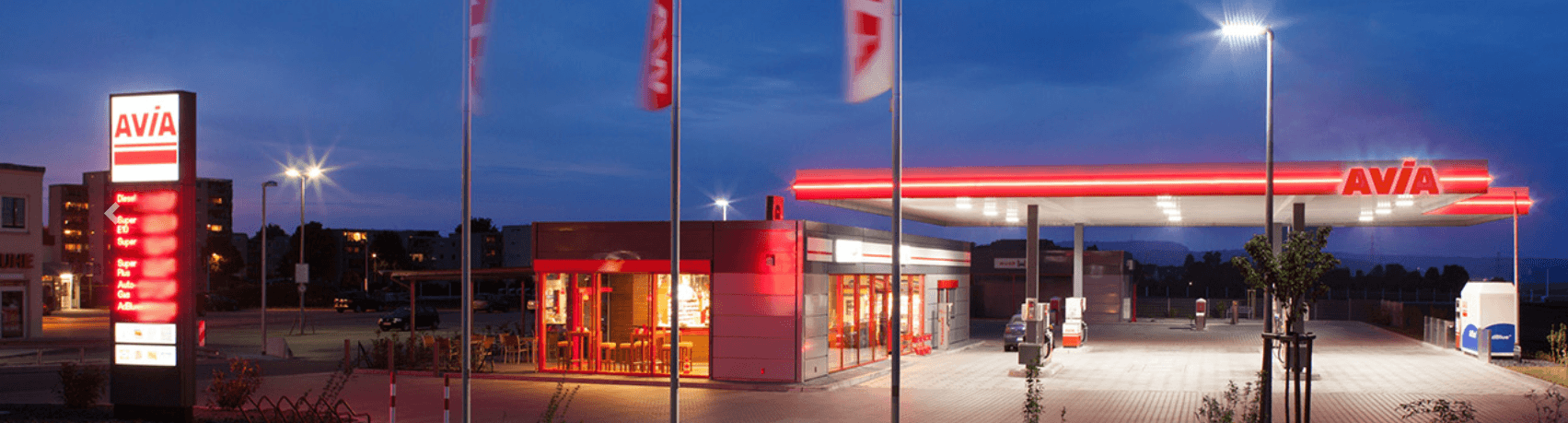 AVIA Tankstelle, © TESSOL GmbH